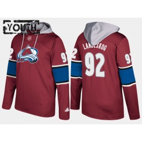 Kinder Colorado Avalanche Gabriel Landeskog 92 N001 Pullover Hooded Sweatshirt